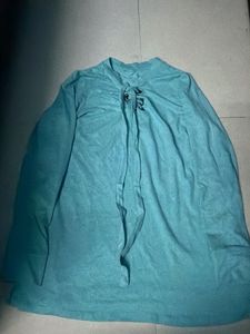 Teal Blue top