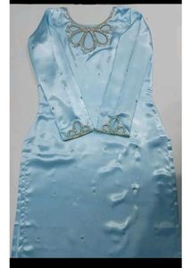 Elegant Sky Blue Kurta set