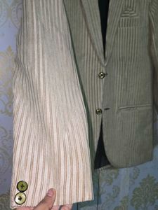 Striped Men's Blazer