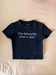 Graphic Crop T-Shirt