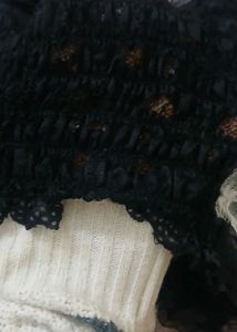 Lace Ruffle Cami Top
