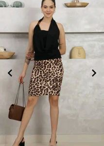 cowl halter neck top