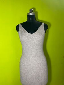 Ribbed Knit Tank Dress