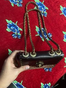 authentic Coach Signature Shoulder Bag