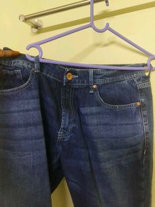 Men's Dark Wash Denim Jeans