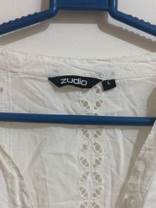 Zudio Boho Eyelet Tunic Top