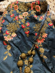 Mom's Zari Work Lehenga Choli