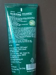 Kesha King Shampoo Anti Hairfall Conditioner