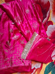 Satin Pink Poshak