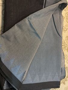 cotton dual shade saree