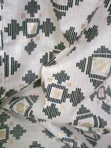 Geometric jamdani Print Kurta