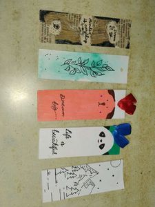 Handmade Bookmarks - Set of 5