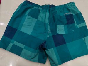 Decathlon Men's Plaid Swim Trunks