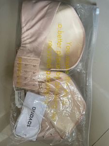 Strapless Beige Bra