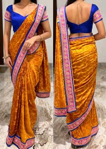 Elegant Ethnic Saree With Blouse