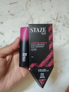 Staze Love Tri-Angle 3-in-1 Lipstick Nude Orchid