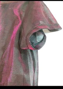 Gorgeous Double Shaded Net Tunic