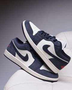 Air Jordan 1 Low Navy White
