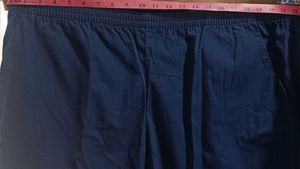 Navy Blue Lounge Pants - 22 inch Waist
