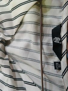 Striped V-Neck Top