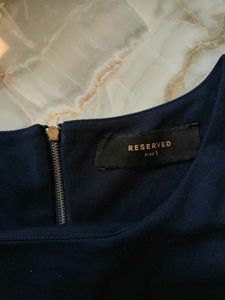 Elegant Navy Bodycon Dress