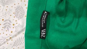 Zara Green dress