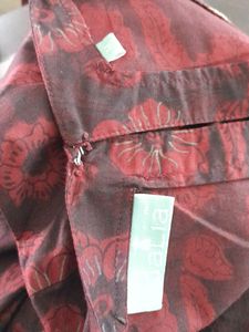 Maroon Printed Kurta Set (Women's)