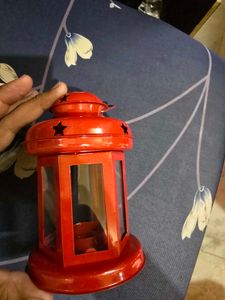 Vintage Red Star Lantern