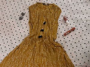 Mustard Boho Beach Dress🔆🌻