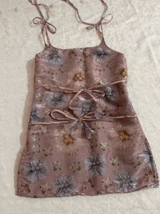 Pink Floral Kurta Set with Dupatta