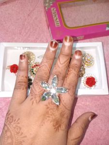 Assorted Rhinestone &amp; Pearl Rings