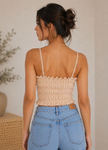Smocked Camisole Top