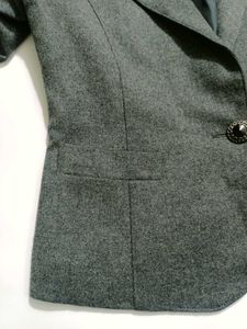 Classic Grey Imported Blazers Korean Winter