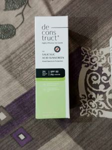 Deconstruct Salicylic Acid Sunscreen SPF 50