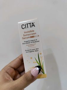 CITTA Invisible Sunscreen