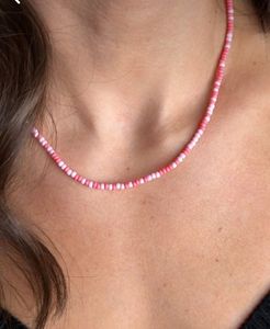 Aesthetic beaded necklace