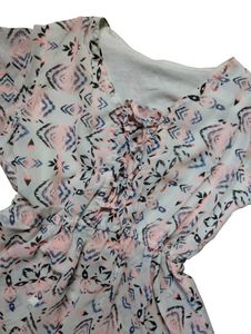 Chic Floral Tiered Peplum Top