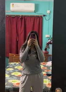 Striped Long Sleeve Top