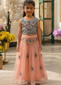 Girls Lehenga Choli Set