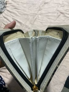 Eiffel Tower Print Wallet Clutch