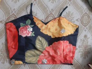 Vibrant Floral Lehenga Choli Set
