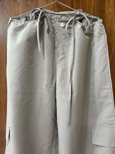Grey Cargo Pants