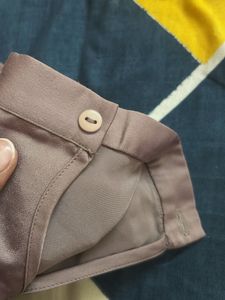 Elegant Mauve Button-Down Shirt