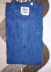 Roadster Men's Blue Printed Shirt