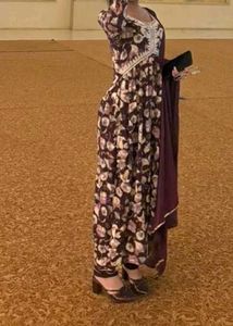 Floral Print Maxi Dress