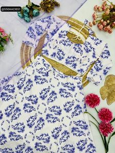 Jahnvi Kapoor’s White &amp; Purple Floral Lehenga Set