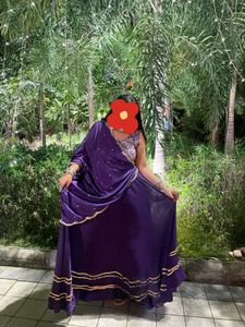 Purple Lehenga Choli