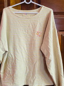 Striped Long Sleeve Top