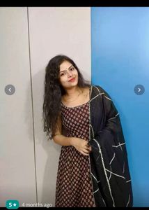 Elegant Black &amp; Red Printed Anarkali Suit