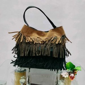 Boho Fringed Shoulder Bag
